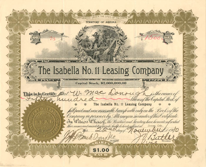 Isabella No. 11 Leasing Co.